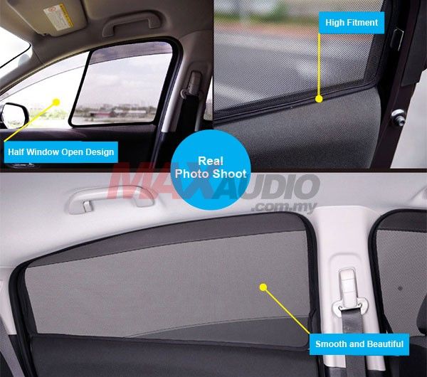 Buy HYUNDAI ELANTRA 2011 2015 NINJA SHADES UV Proof Custom Fit Car
